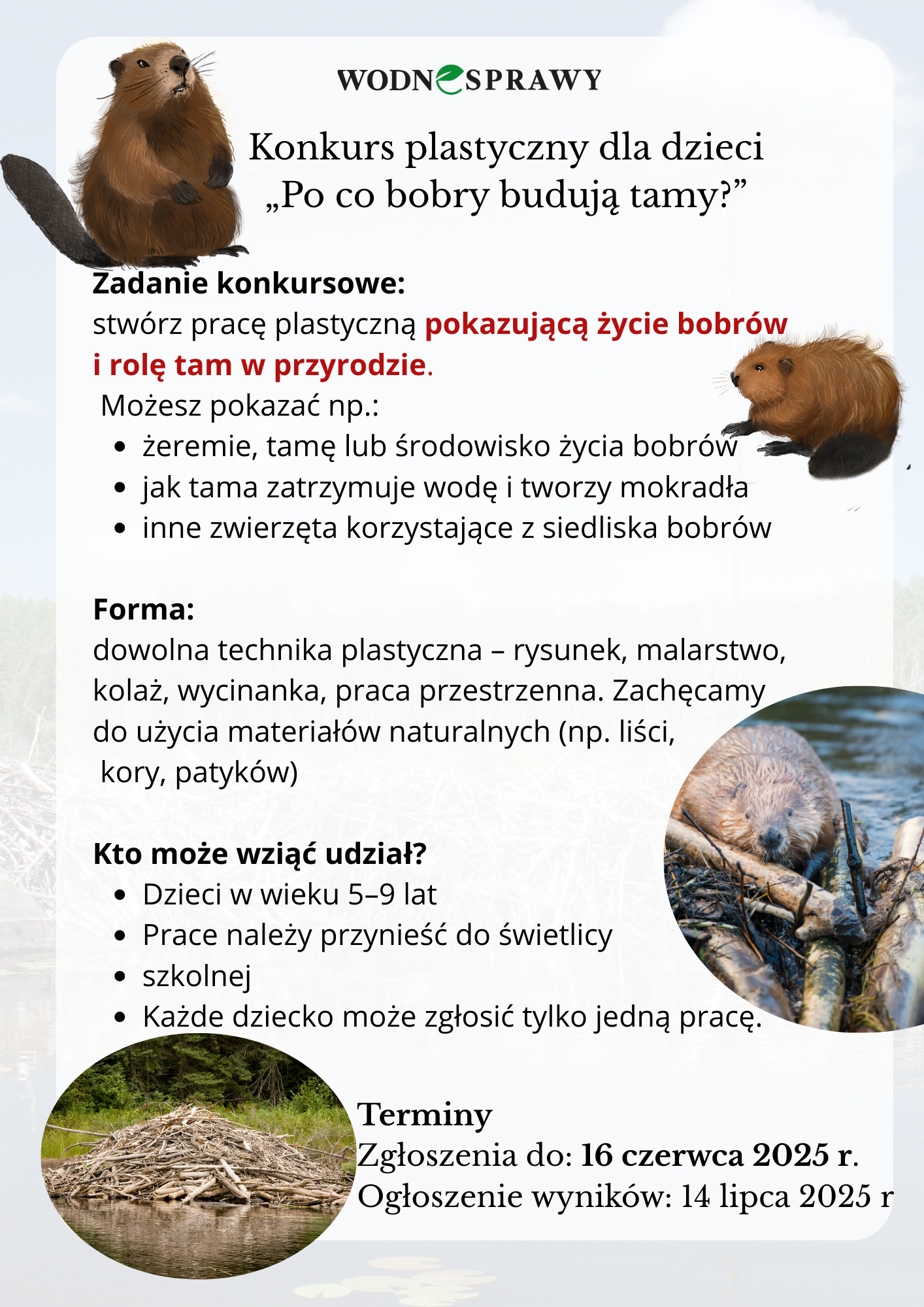 Plakat konkursowy